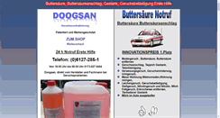 Desktop Screenshot of buttersaeure-notruf.de